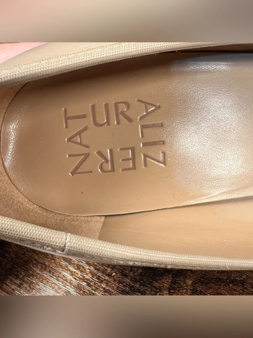 Naturalizer Oden Pumps Heeled Shoes Dressy Business Beige Point Toe Women's 7